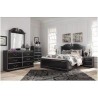 B301-57 Ashley Furniture Navoni - Black Bedroom Furniture Bed
