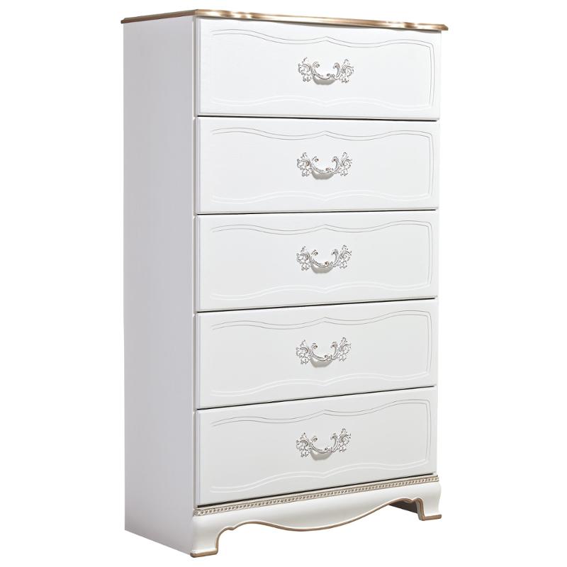 B355-46 Ashley Furniture Korabella - White Bedroom Furniture Chest