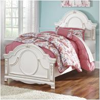 B355-53 Ashley Furniture Korabella - White Bedroom Furniture Bed