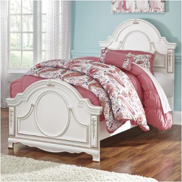 B355-83 Ashley Furniture Korabella - White Bedroom Furniture Bed