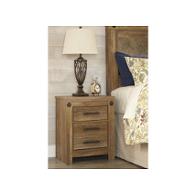 B399-92 Ashley Furniture Ladimier - Medium Brown Bedroom Furniture Nightstand