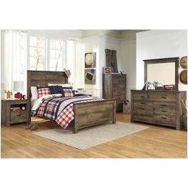B446-87 Ashley Furniture Trinell - Brown Bedroom Furniture Bed