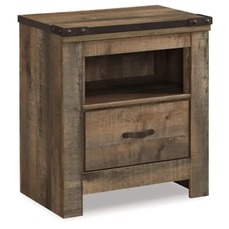 B446-91 Ashley Furniture Trinell - Brown One Drawer Night Stand