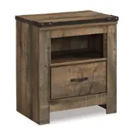 B446-91 Ashley Furniture Trinell - Brown Bedroom Furniture Nightstand