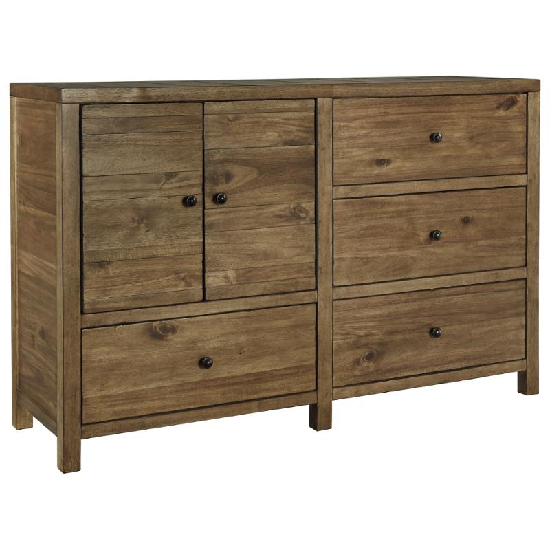 B544-21 Ashley Furniture Fennison - Light Brown Bedroom Furniture Dresser