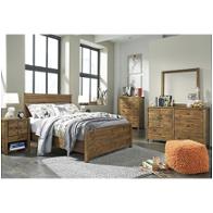 B544-87 Ashley Furniture Fennison - Light Brown Bedroom Furniture Bed