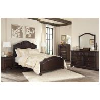 B554-57 Ashley Furniture Brulind - Brown Bedroom Furniture Bed