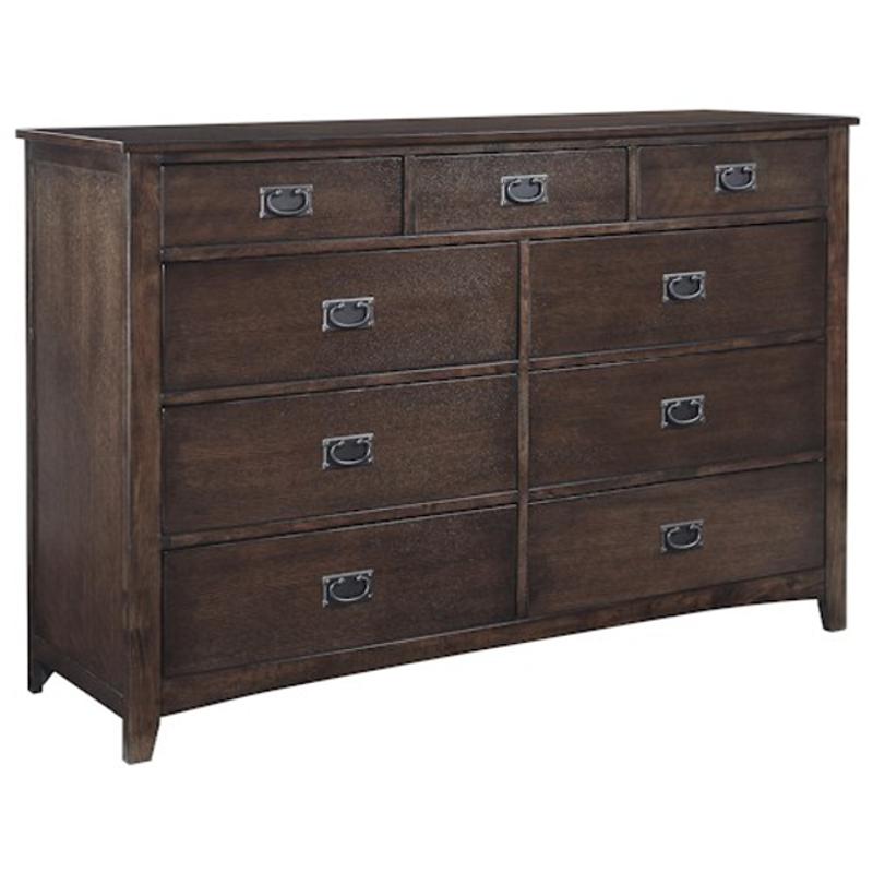 B568-31 Ashley Furniture Strenton - Brown Bedroom Furniture Dresser