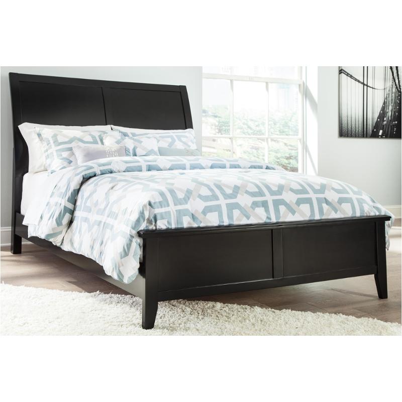 B591-54 Ashley Furniture Braflin - Black Bedroom Furniture Bed