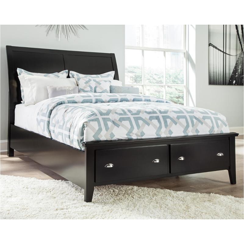 B591-56s Ashley Furniture Braflin - Black Bedroom Furniture Bed