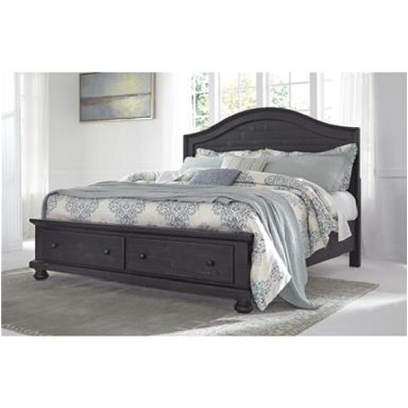 B635-96s Ashley Furniture Sharlowe - Charcoal Bedroom Furniture Bed