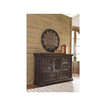 B643-31 Ashley Furniture Willenburg - Dark Brown Bedroom Furniture Dresser