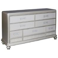 B650-31 Ashley Furniture Coralayne - Silver Bedroom Furniture Dresser