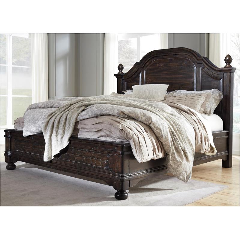 B657-56 Ashley Furniture Gerlane - Dark Brown Bedroom Furniture Bed