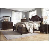B657-57 Ashley Furniture Gerlane - Dark Brown Bedroom Furniture Bed