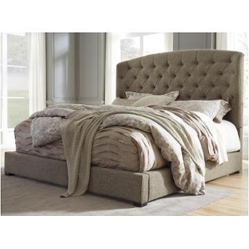 B657-95 Ashley Furniture Gerlane - Dark Brown Bedroom Furniture Bed