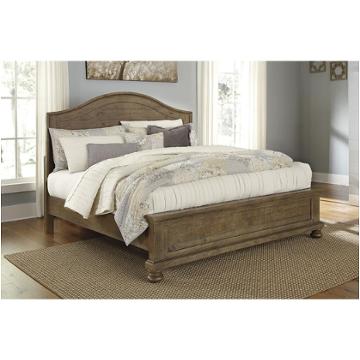 B659-57 Ashley Furniture Trishley - Light Brown Bedroom Furniture Bed