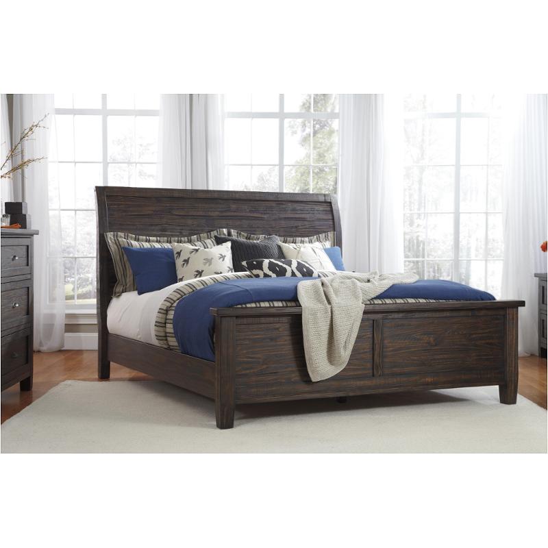 B658-96 Ashley Furniture Trudell - Dark Brown Bedroom Furniture Bed