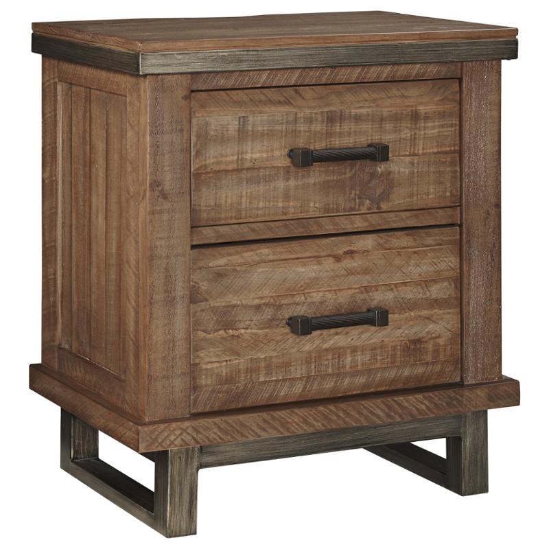 B663-92 Ashley Furniture Dondie - Warm Brown Bedroom Furniture Nightstand