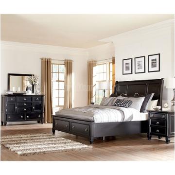 B671-57 Ashley Furniture Greensburg - Black Bedroom Furniture Bed