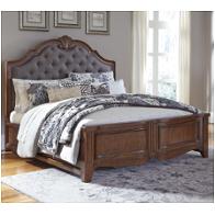 B708-76 Ashley Furniture Balinder - Medium Brown Bedroom Furniture Bed