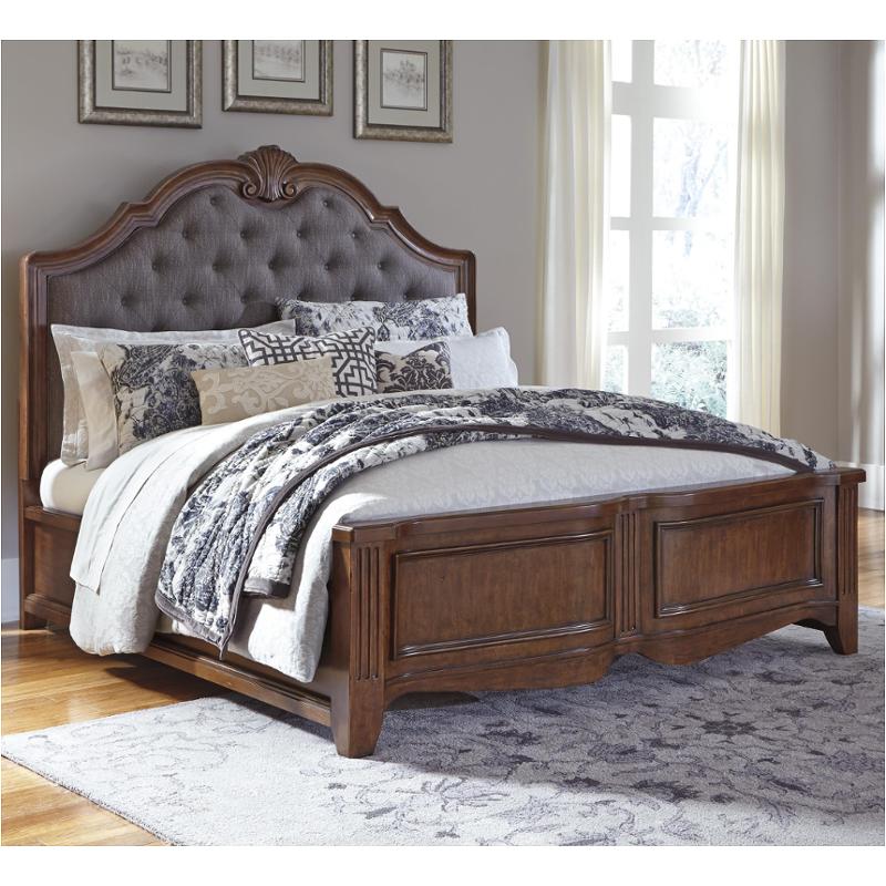 B708-78 Ashley Furniture Balinder - Medium Brown Bedroom Furniture Bed