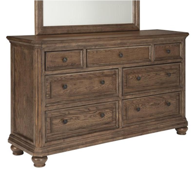 B709-31 Ashley Furniture Maeleen - Medium Brown Bedroom Furniture Dresser