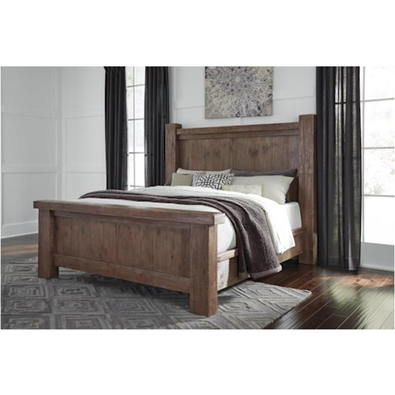 B714-68 Ashley Furniture Tamilo - Gray/brown King Poster Bed