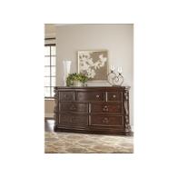 B715-31 Ashley Furniture Florentown - Dark Brown Bedroom Furniture Dresser