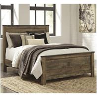B446-57 Ashley Furniture Trinell - Brown Queen Panel Bed