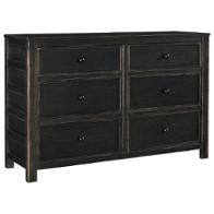 B521-21 Ashley Furniture Jaysom - Black Bedroom Furniture Dresser