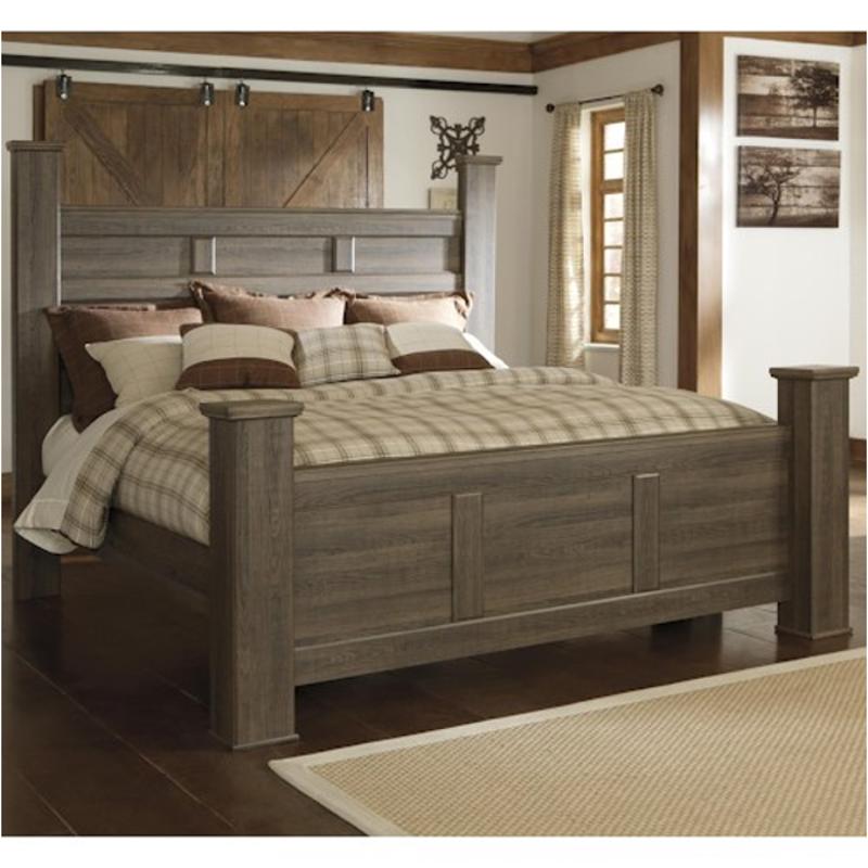 B251-68-ck Ashley Furniture California King Poster Bed
