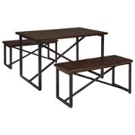 D301-125 Ashley Furniture Joring - Dark Brown Dining Room Furniture Dining Table