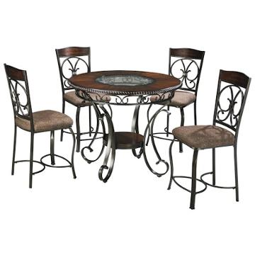 D329-13 Ashley Furniture Glambrey - Brown Dining Room Furniture Counter Height Table