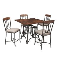 D507-13 Ashley Furniture Zanilly - Two-tone Dining Room Furniture Counter Height Table