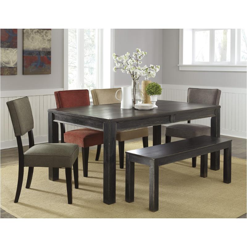 Ashley furniture online black dining chairs