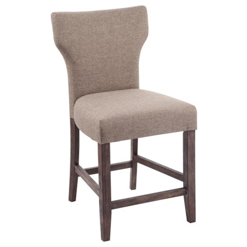 D548-124 Ashley Furniture Glosco - Brown Upholstered Barstool