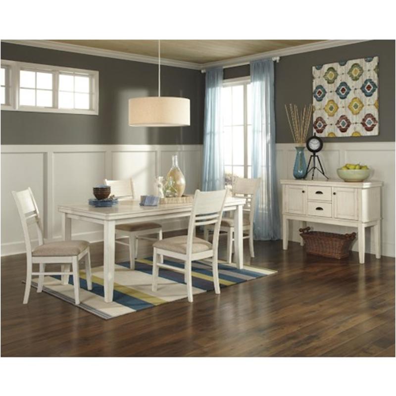D55260 Ashley Furniture Arrowtown White Dining Room Server