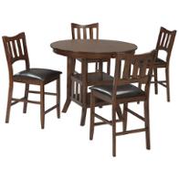 D574-42 Ashley Furniture Renaburg - Medium Brown Dining Room Furniture Counter Height Table
