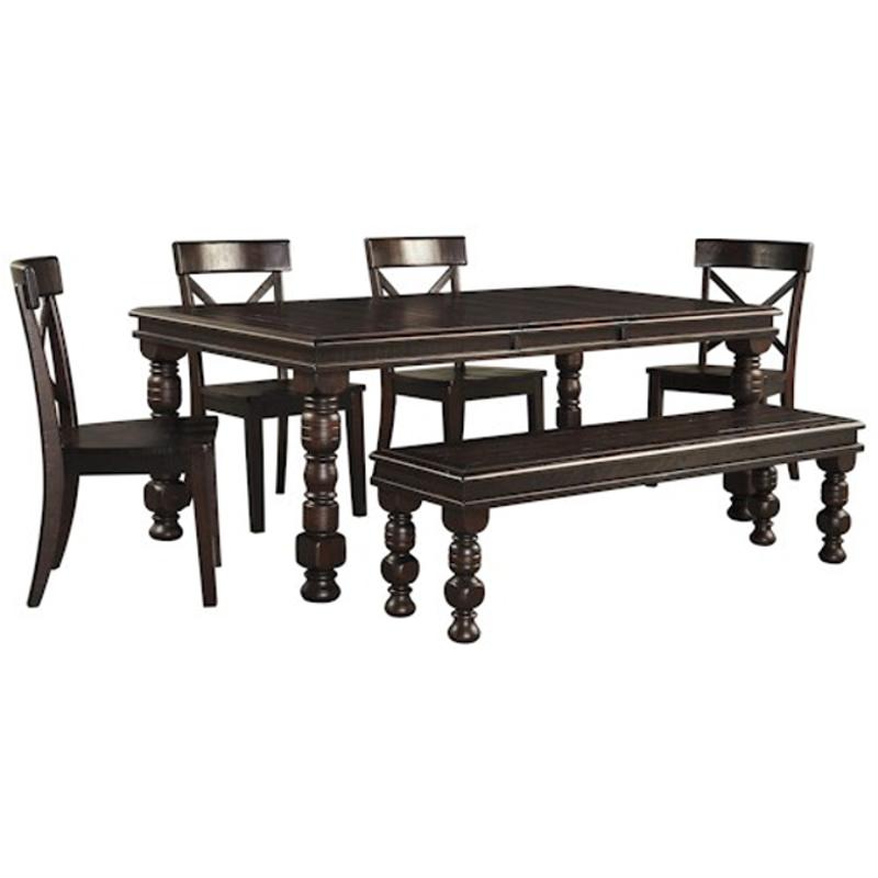 D657 35 Ashley Furniture Rectangular Dining Room Ext Table Rectangular Dining Room Ext Table