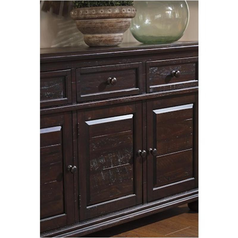 D657-60 Ashley Furniture Gerlane - Dark Brown Dining Room Server