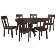 D658-50t Ashley Furniture Trudell - Dark Brown Dining Room Furniture Dinette Table