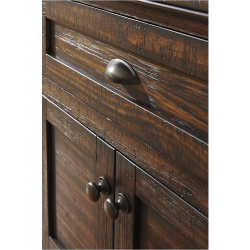 D65860 Ashley Furniture Trudell Dark Brown Dining Room Server