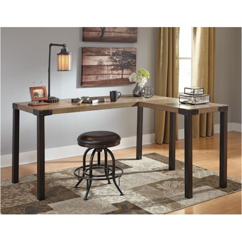 H209-24 Ashley Furniture Home Office Corner Desk