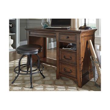 H478-29 Ashley Furniture Woodboro - Brown Home Office Desk