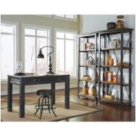 H532-17 Ashley Furniture Gavelston - Black Large Bookcase
