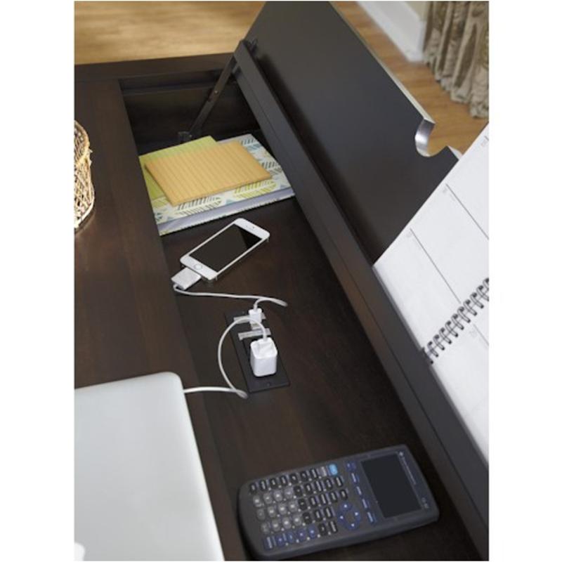 H582-10 Ashley Furniture Chanella - Dark Brown Home Office Desk