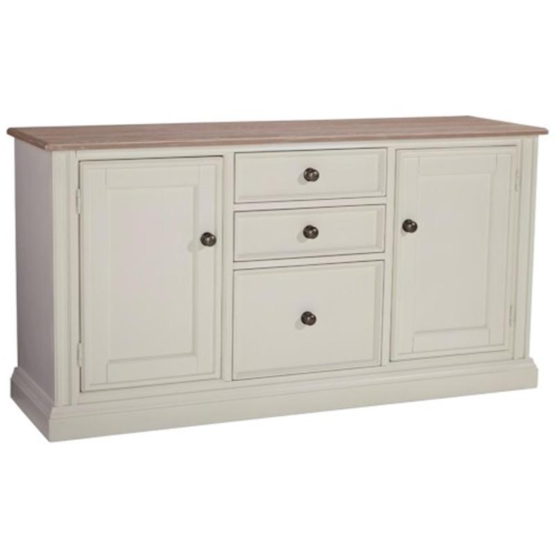 H58346 Ashley Furniture Sarvanny Twotone Large Credenza