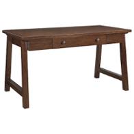 H584-44 Ashley Furniture Wassner - Dark Brown Home Office Furniture Desk
