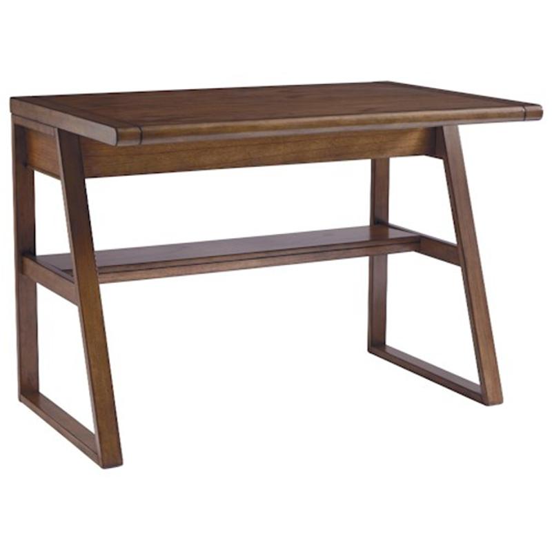 H585-10 Ashley Furniture Birnalla - Light Brown Home Office Furniture Desk